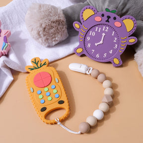 Silicone Teethe Explorer - Your 3-Month+ Baby's First Remote