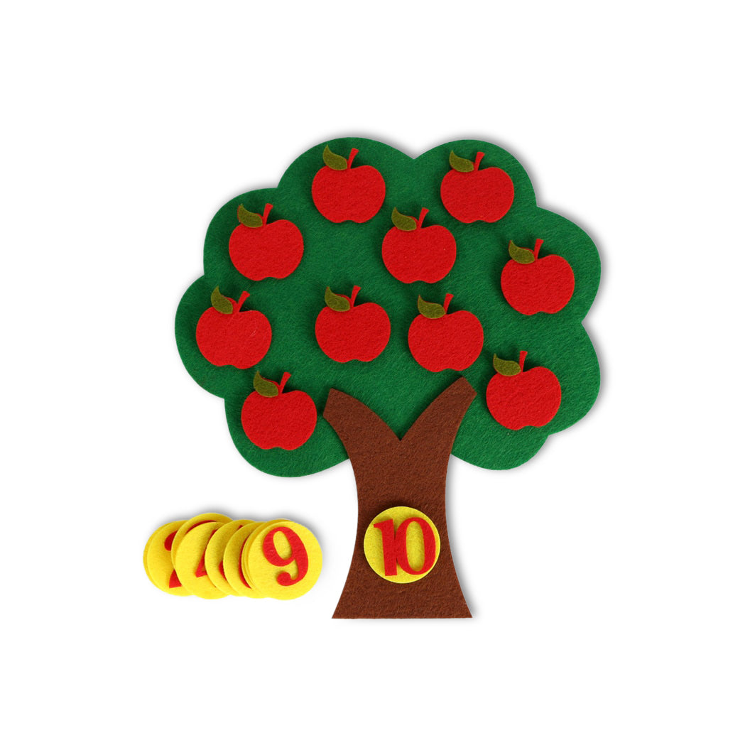 Montessori Apple Tree Counting Development Toy