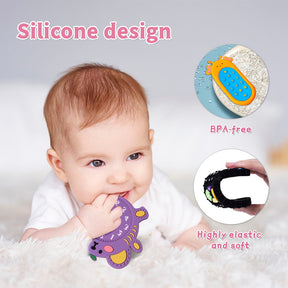 Silicone Teethe Explorer - Your 3-Month+ Baby's First Remote