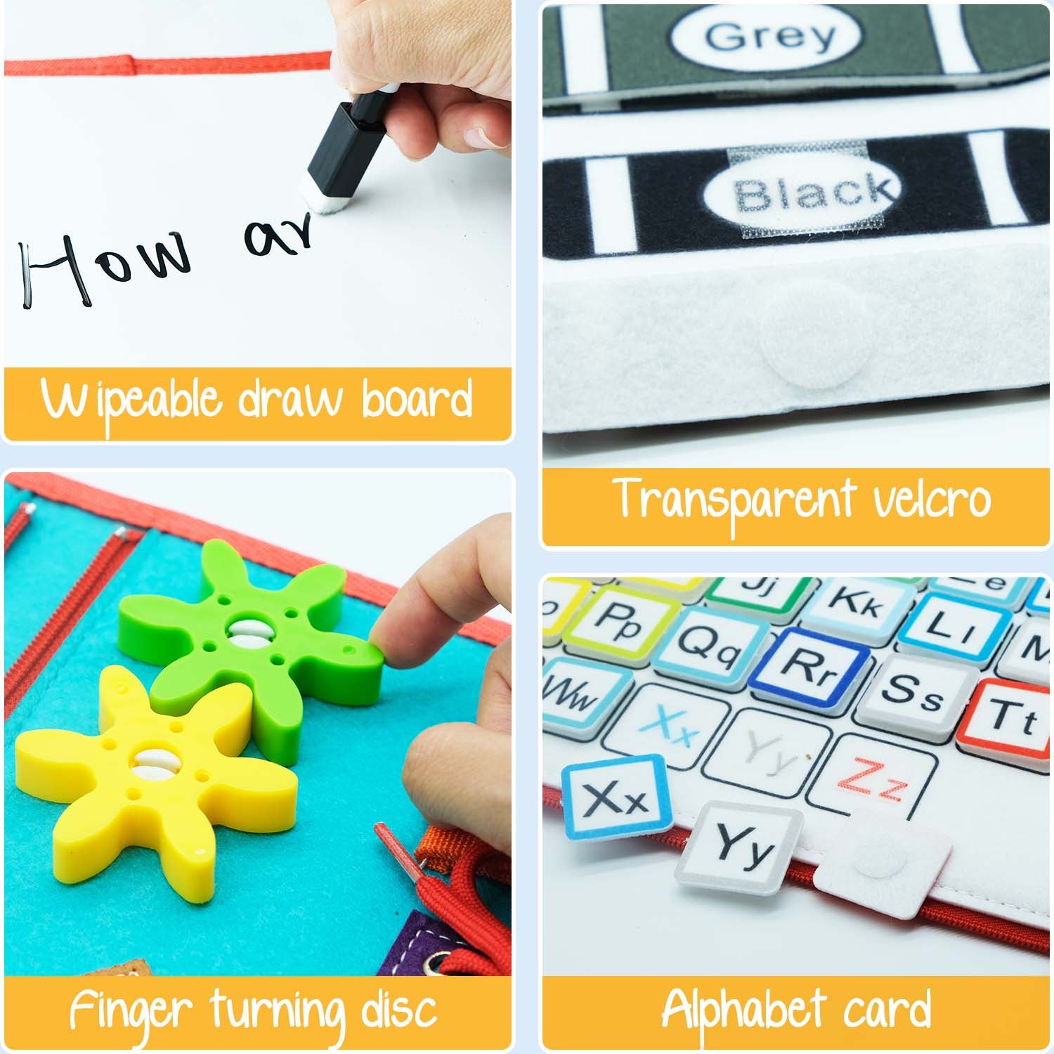 Montessori Sensory Busy Board